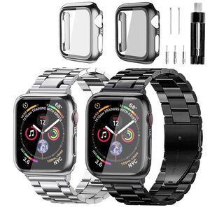 Stainless Steel Watch Band Compatible With Apple Watch Ultra 49mm 45mm